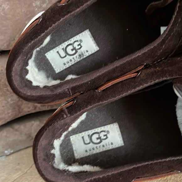 Ugg Halfhitch Brown Loafer / SZ 6‎ - Picture 5 of 10